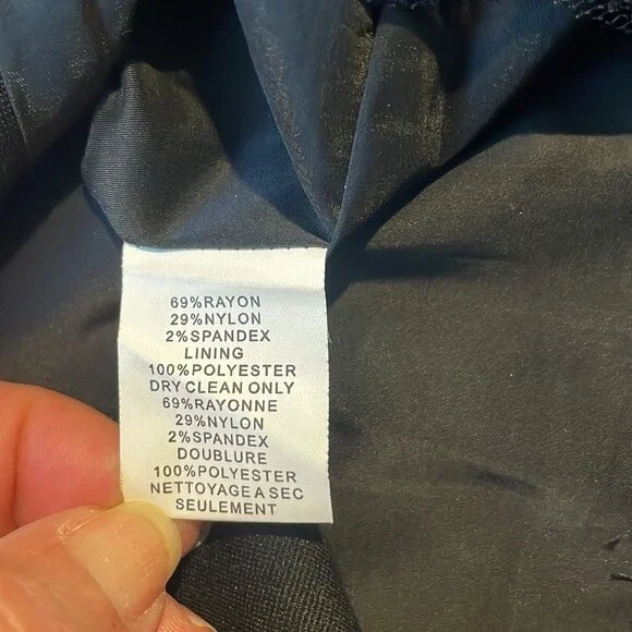 Trina Turk Black Skirt Size 8 - Picture 11 of 12